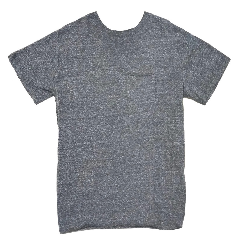 LIRA CLOTHING POCKET TEE TRI-BLEND HEATHER GRAY - XL